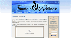 Desktop Screenshot of fountainofwellness.com